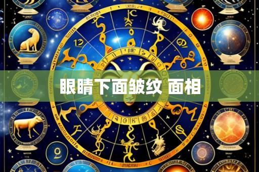 眼睛下面皱纹 面相