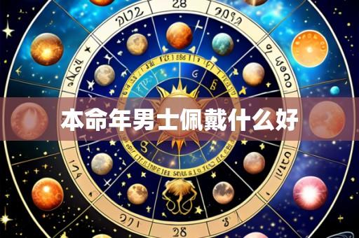 本命年男士佩戴什么好