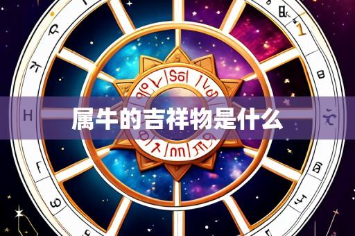 属牛的吉祥物是什么