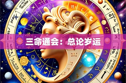 三命通会:总论岁运