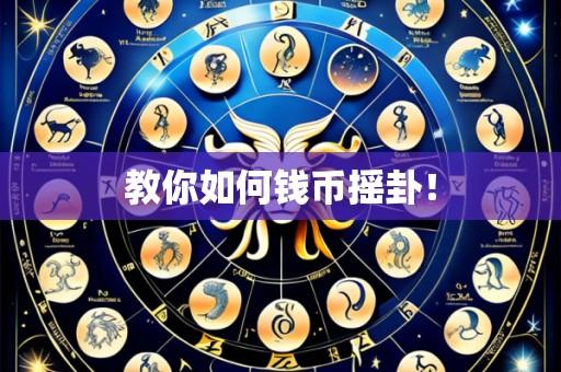 教你如何钱币摇卦!