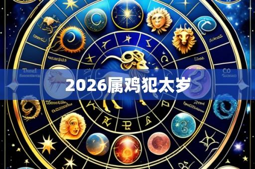 2026属鸡犯太岁
