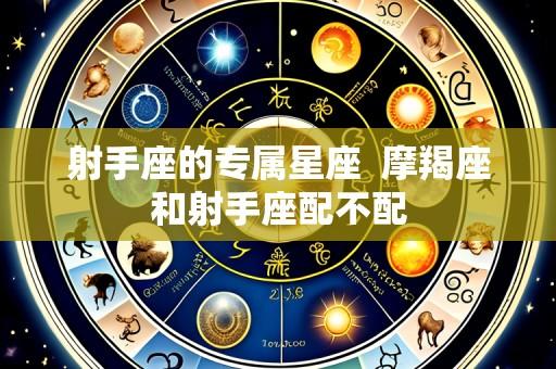 射手座的专属星座 摩羯座和射手座配不配