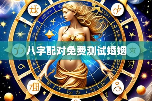 八字配对免费测试婚姻