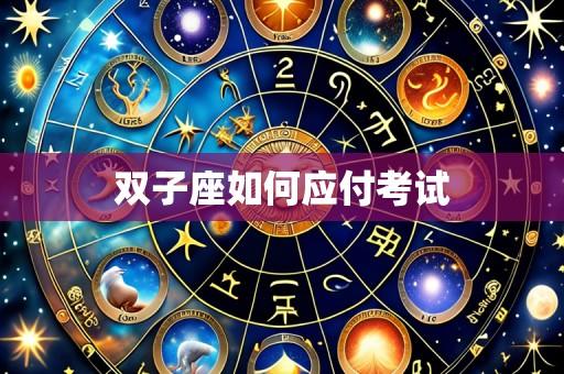 双子座如何应付考试