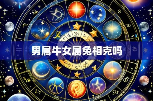 男属牛女属兔相克吗