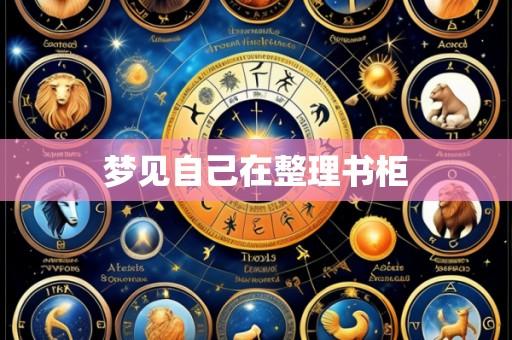 梦见自己在整理书柜
