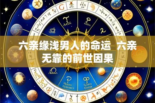 六亲缘浅男人的命运 六亲无靠的前世因果