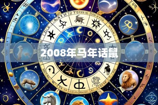 2008年马年话鼠