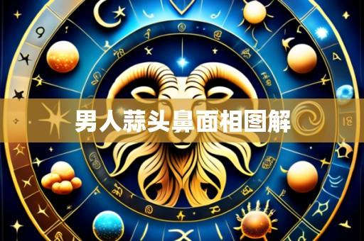 男人蒜头鼻面相图解