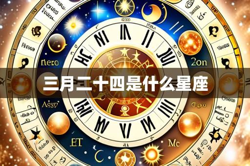 三月二十四是什么星座