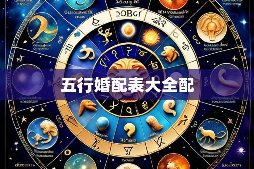五行婚配表大全配