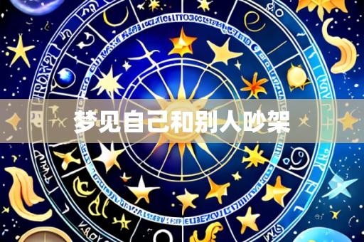 梦见自己和别人吵架
