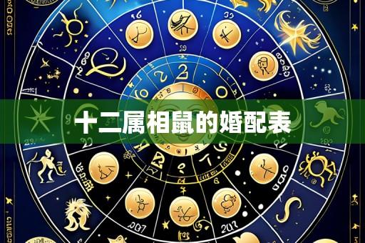 十二属相鼠的婚配表