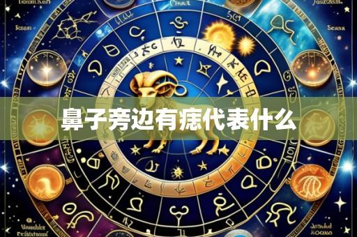 鼻子旁边有痣代表什么