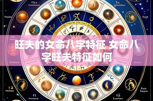 旺夫的女命八字特征 女命八字旺夫特征如何