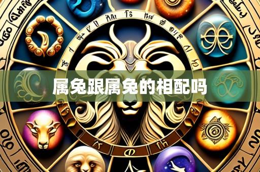 属兔跟属兔的相配吗