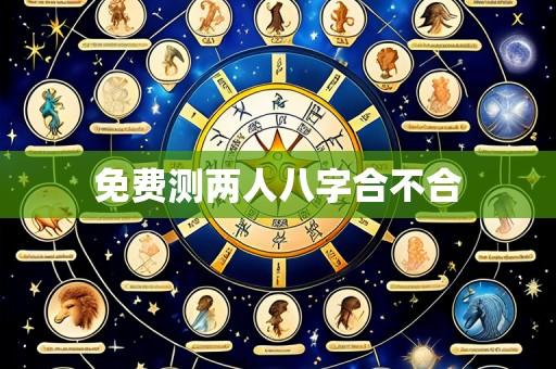 免费测两人八字合不合