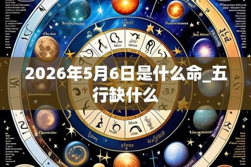2026年5月6日是什么命_五行缺什么