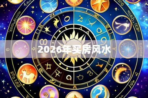 2026年买房风水