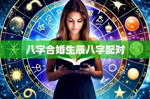 八字合婚生辰八字配对