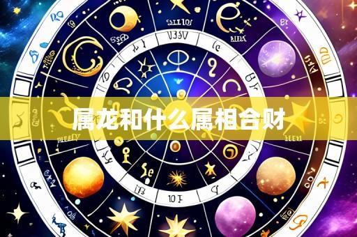 属龙和什么属相合财
