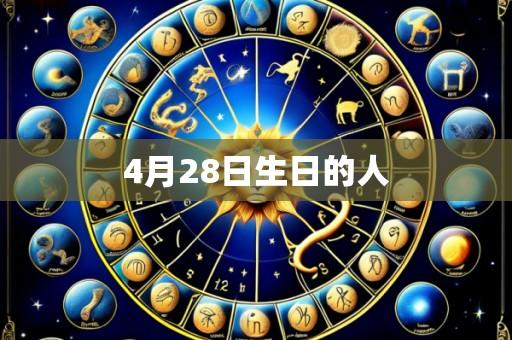 4月28日生日的人