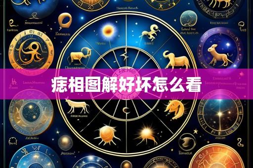 痣相图解好坏怎么看