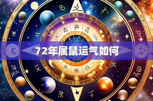 72年属鼠运气如何