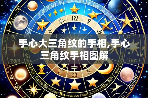 手心大三角纹的手相,手心三角纹手相图解