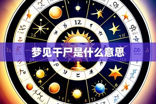 梦见干尸是什么意思