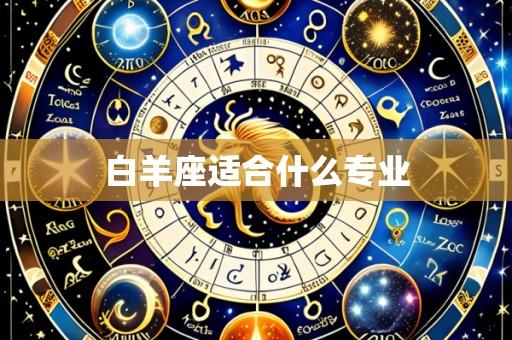 白羊座适合什么专业