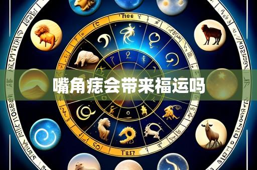 嘴角痣会带来福运吗