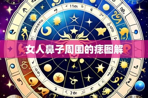 女人鼻子周围的痣图解