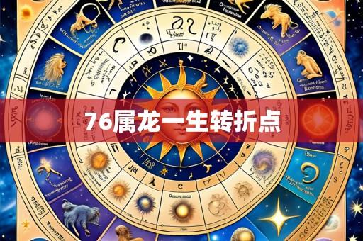 76属龙一生转折点