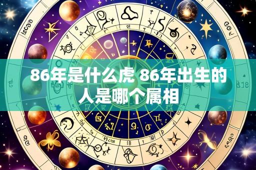 86年是什么虎 86年出生的人是哪个属相