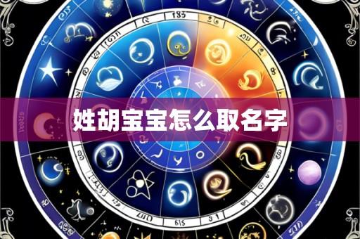 姓胡宝宝怎么取名字