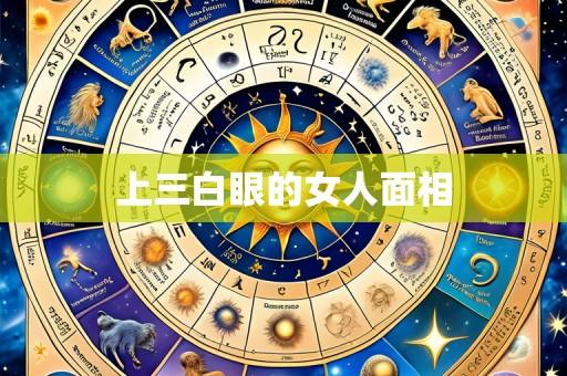 上三白眼的女人面相