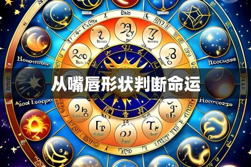 从嘴唇形状判断命运