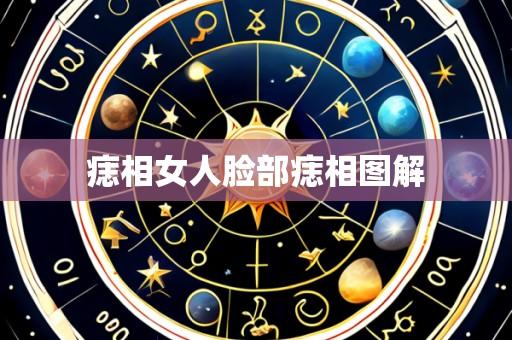 痣相女人脸部痣相图解
