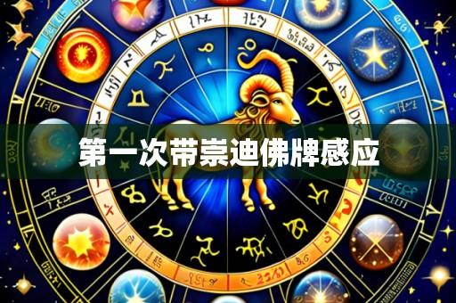 第一次带崇迪佛牌感应