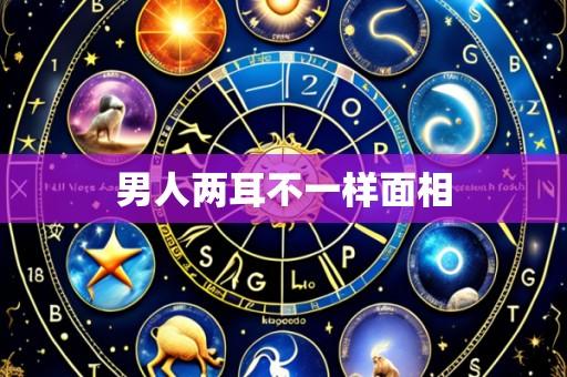 男人两耳不一样面相