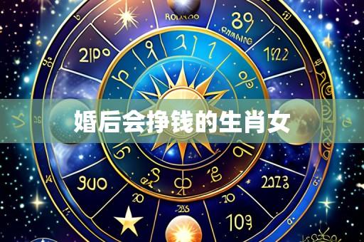 婚后会挣钱的生肖女