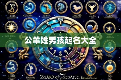公羊姓男孩起名大全