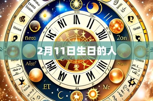 2月11日生日的人