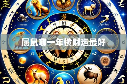 属鼠哪一年横财运最好