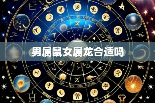 男属鼠女属龙合适吗