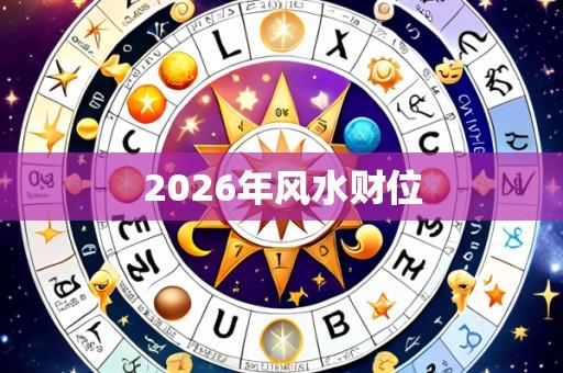2026年风水财位