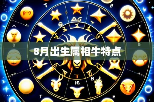 8月出生属相牛特点