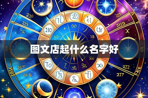 图文店起什么名字好